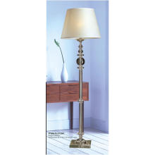 Modern White Shade Crystal Floor Lamp (FL21281)